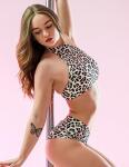 Dragonfly Hot Pants Limited Edition Leopard