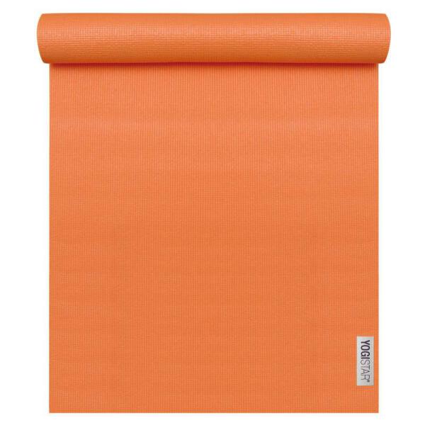 Yogamatte Basic Orange (183 cm x 61 cm x 4 mm)