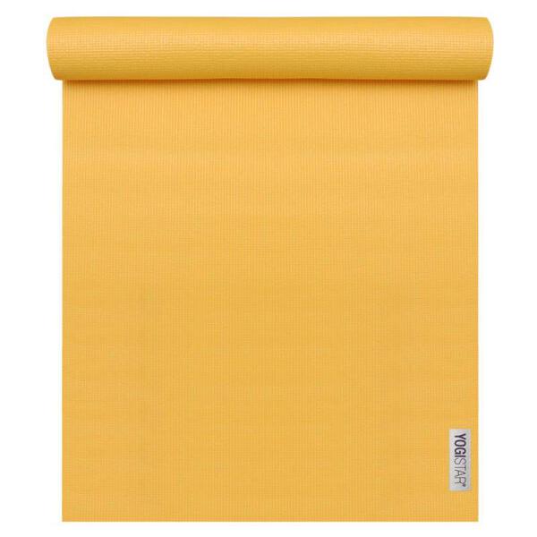 Yoga Mat Basic Yellow (183 cm x 61 cm x 4 mm)