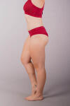 Off the Pole Shorts Classic Scrunch Weinrot