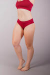 Off the Pole Shorts Classic Scrunch Wine
