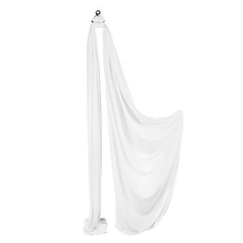 Firetoys Aerial Silk Vertikaltuch Weiß 8 m