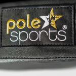 PoleSports Pole Dance Mat with Carry Handle Ø 160 cm Black
