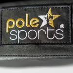 PoleSports Pole Dance Matte mit Tragegriff Ø 120 cm Schwarz