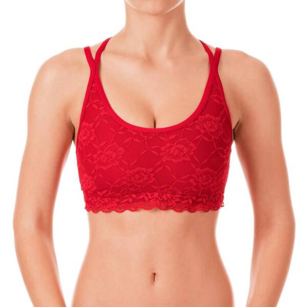 Dragonfly Top Nicole Lace Red L