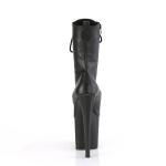 Pleaser ENCHANT-1040 Platform Ankle Boots Faux Leather Black