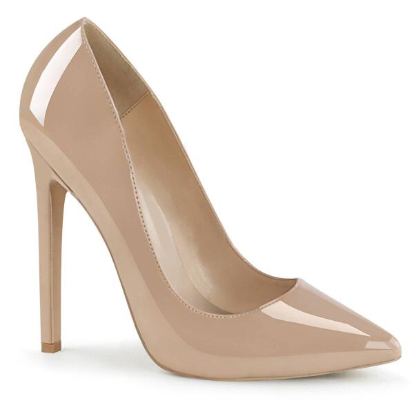 Pleaser SEXY-20 Pumps Patent Nude